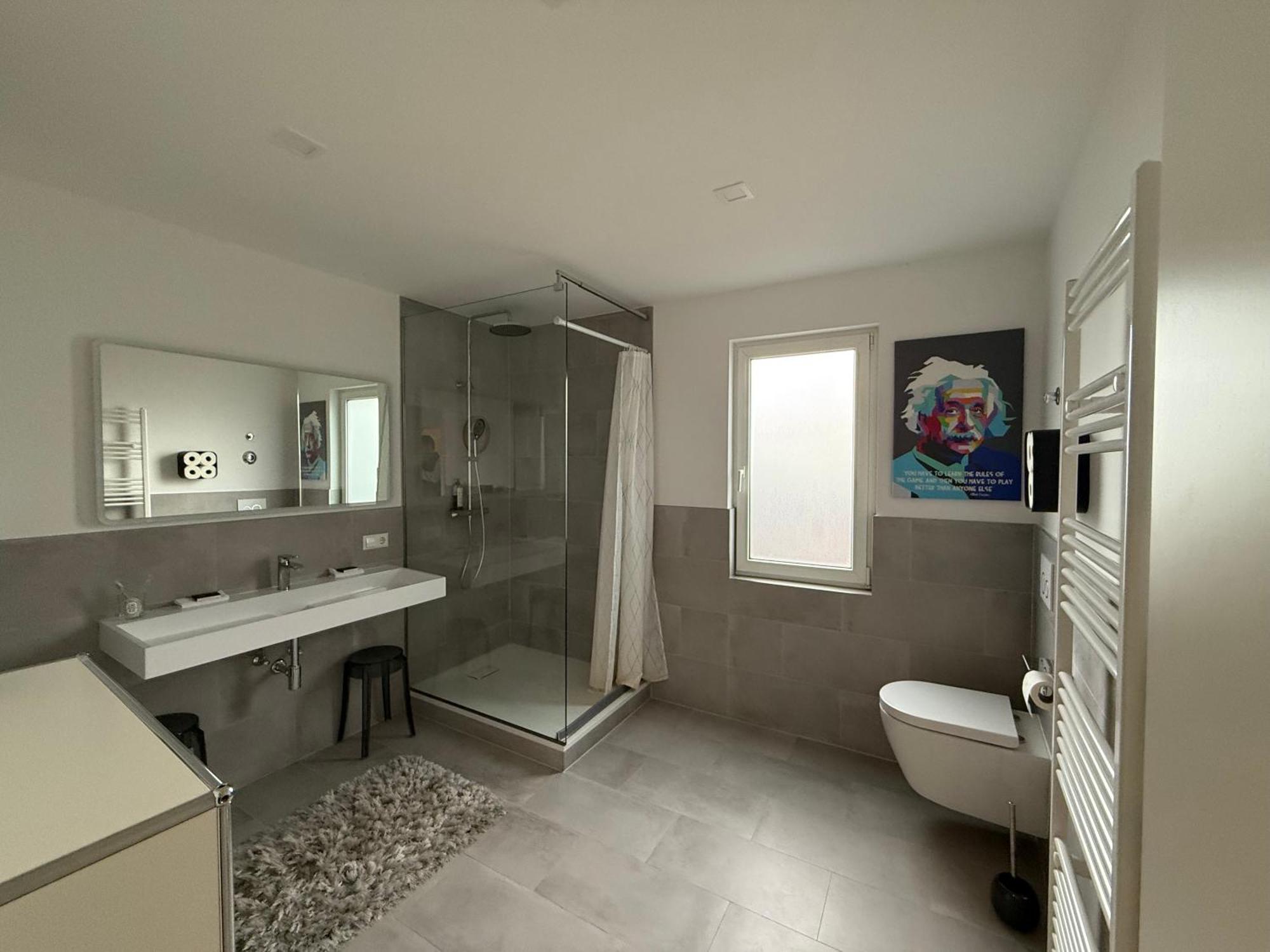 Stylisches Apartment Mit Grossem Tageslichbad Am Marktplatz Leonberg Extérieur photo